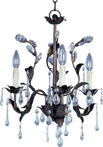 Grove 3-Light Chandelier Oil Rubbed Bronze - C157-8833OI